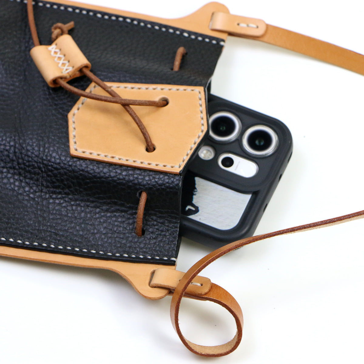 Pattern - Leather Crossbody Phone Pouch Pattern