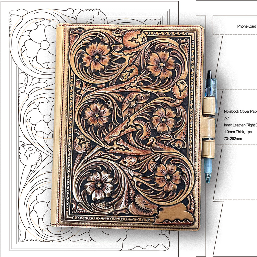 Patterns — Leather Carving Notebook Cover Patterns