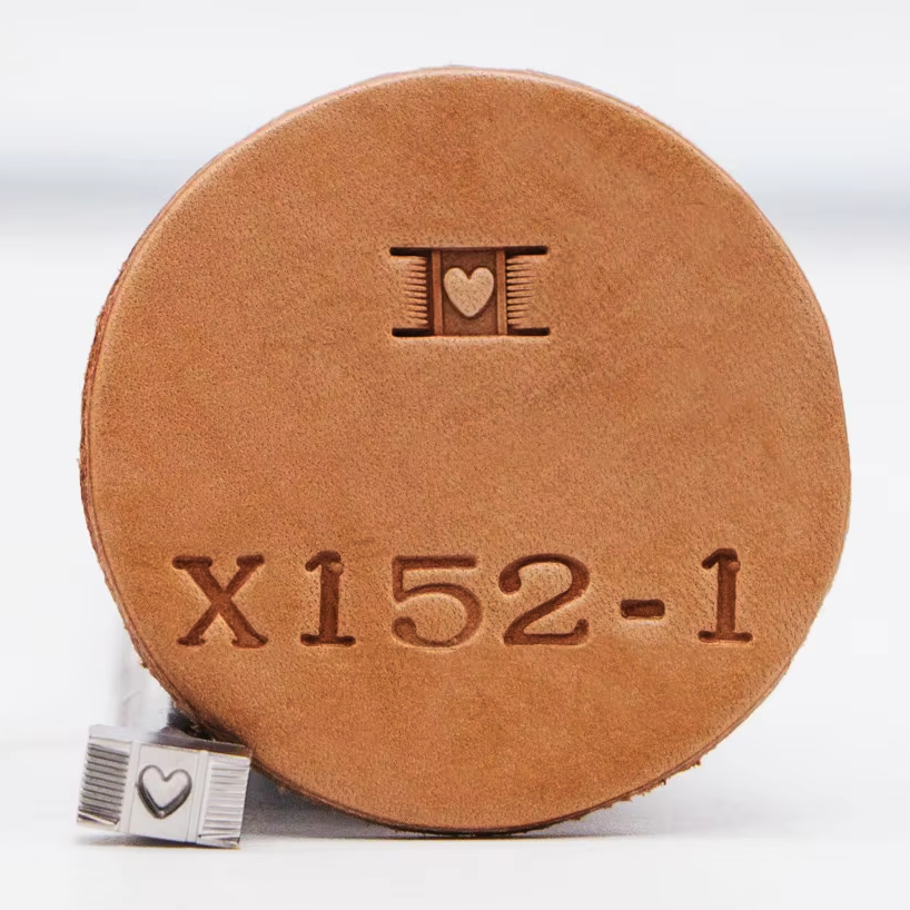 Leather carving stamping tool X152 Series