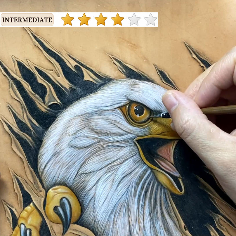 Video Course – Eagle Leather Carving