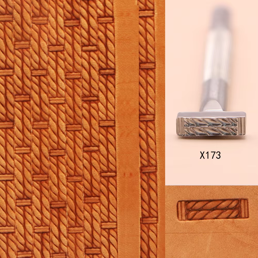 Leather carving stamping tool X173