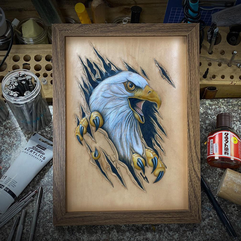 Video Course – Eagle Leather Carving
