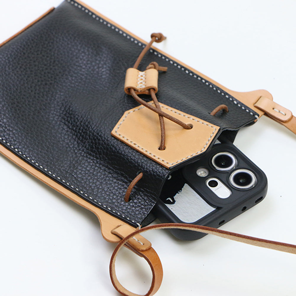 Pattern - Leather Crossbody Phone Pouch Pattern