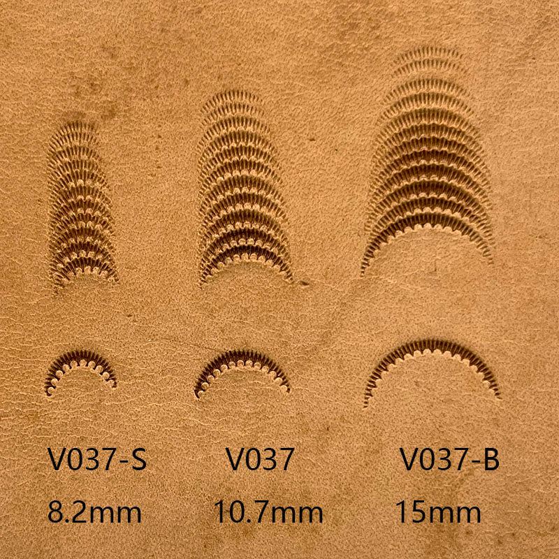 Leather carving stamping tool V037 series