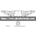 PATTERN 25: Leather Carving Pattern – Full-Size 1:1 JPEG