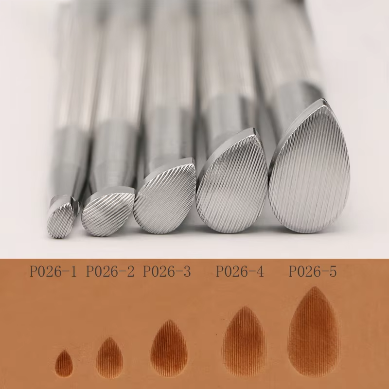 Leather carving stamping tool P026 Series