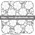 PATTERN 26:  Leather Carving Pattern – Full-Size 1:1 JPEG