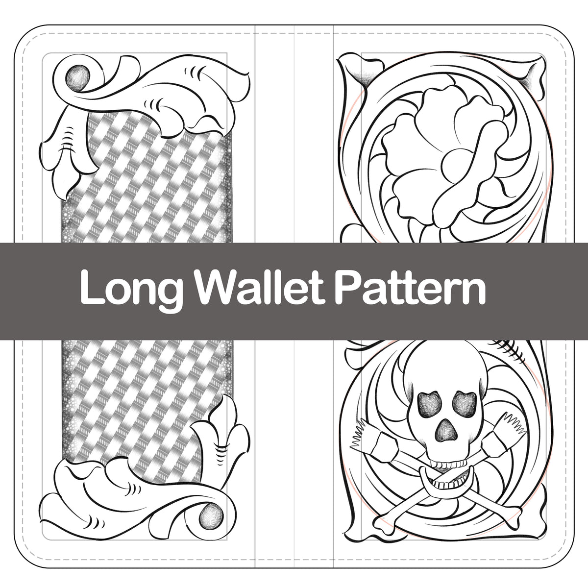 Pattern for Long Bifold Wallet 2