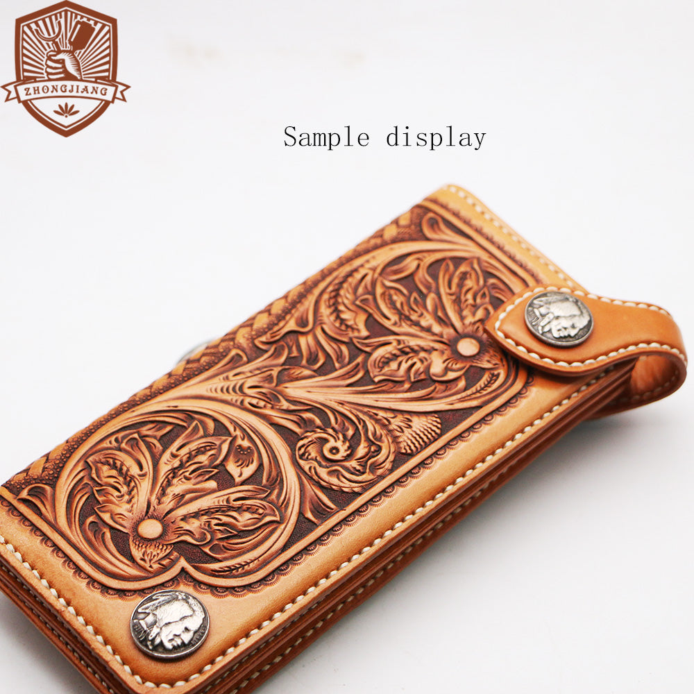 Retro style button wallet buckle decorative buckle
