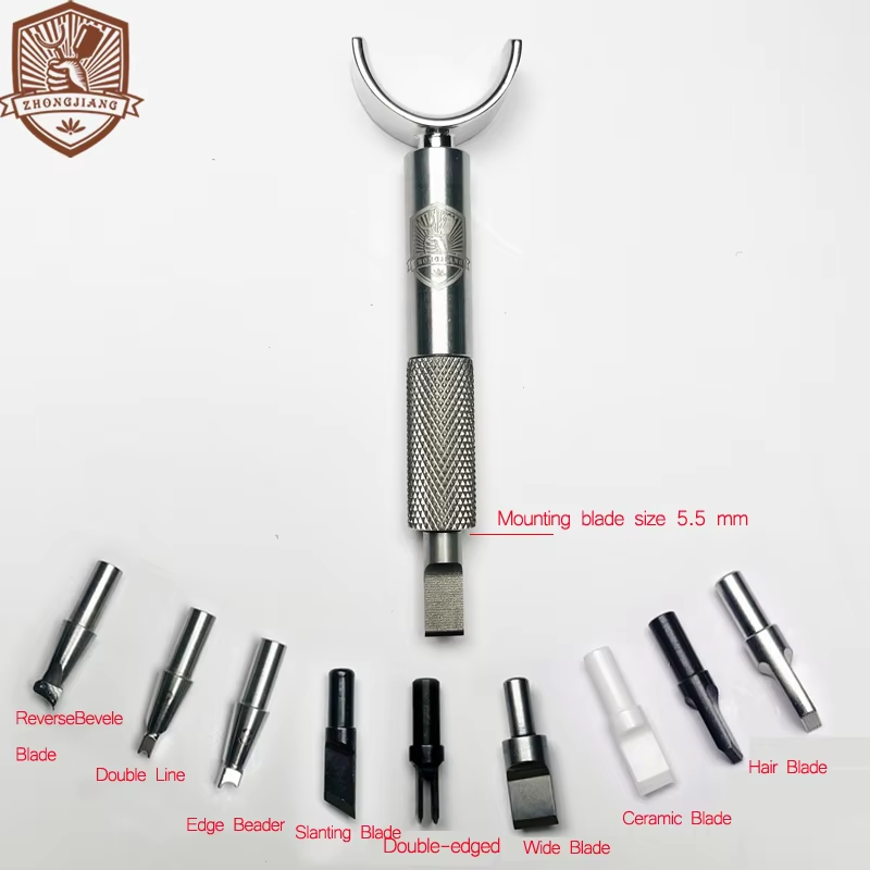 Stainless Steel Bearing Leather Carving Swivel Knives