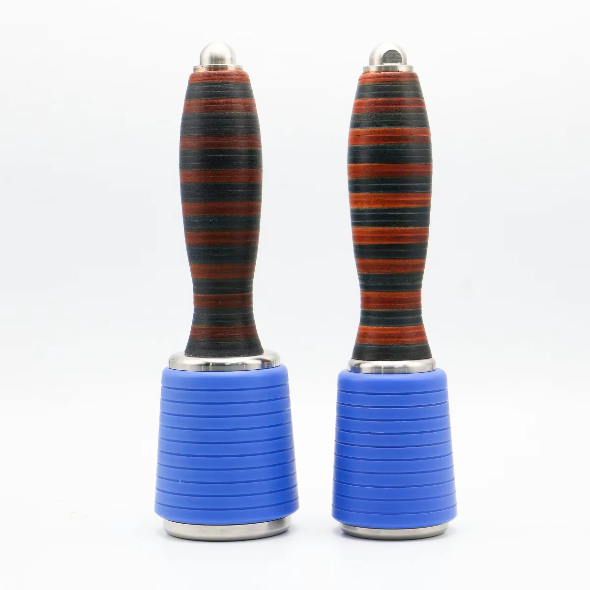 Hard Nylon Material Leather Carving Hammer Blue Leather Handle Carving Hammer