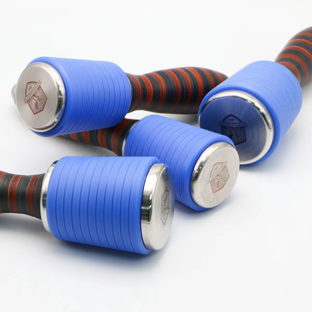 Hard Nylon Material Leather Carving Hammer Blue Leather Handle Carving Hammer