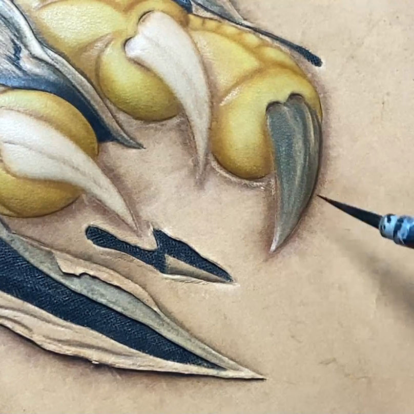 Video Course – Eagle Leather Carving