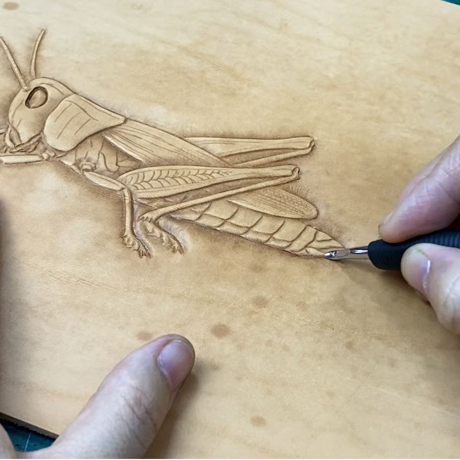 Video Course‑Leather Carving Locust