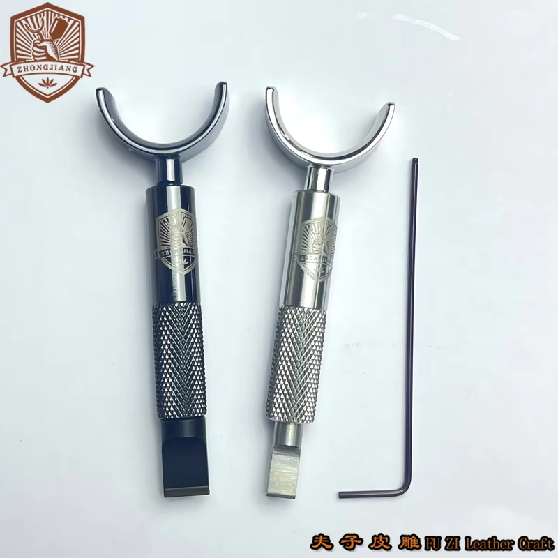 Stainless Steel Bearing Leather Carving Swivel Knives