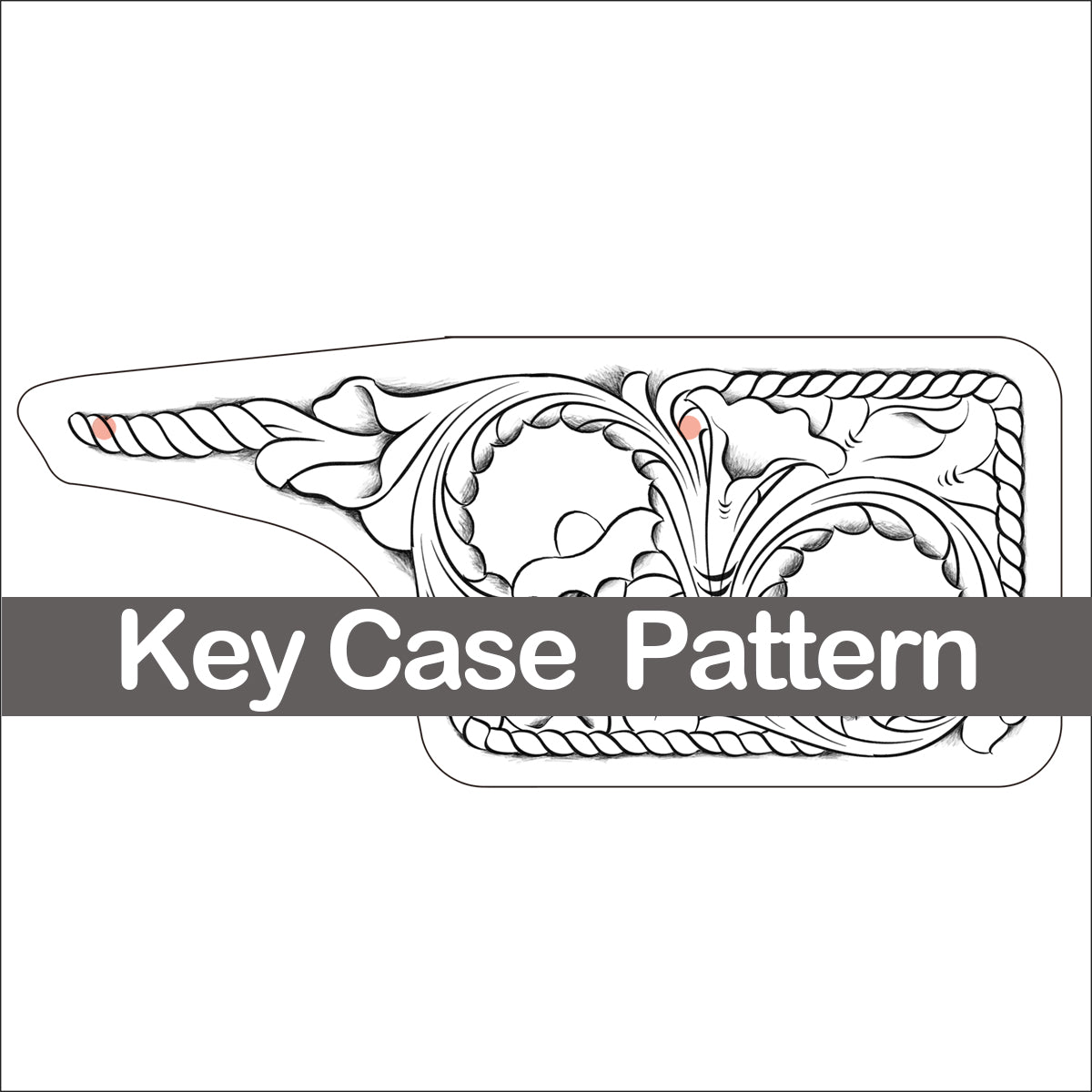 Pattern for Key Pouch 5