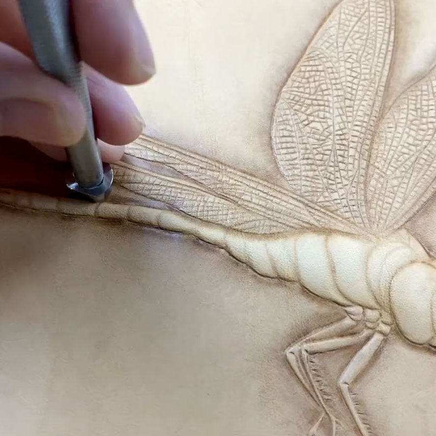Video Course‑Leather Carving Dragonfly