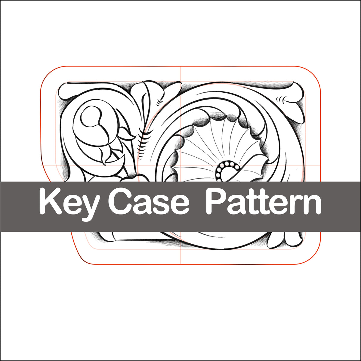 Pattern for Key Pouch 7