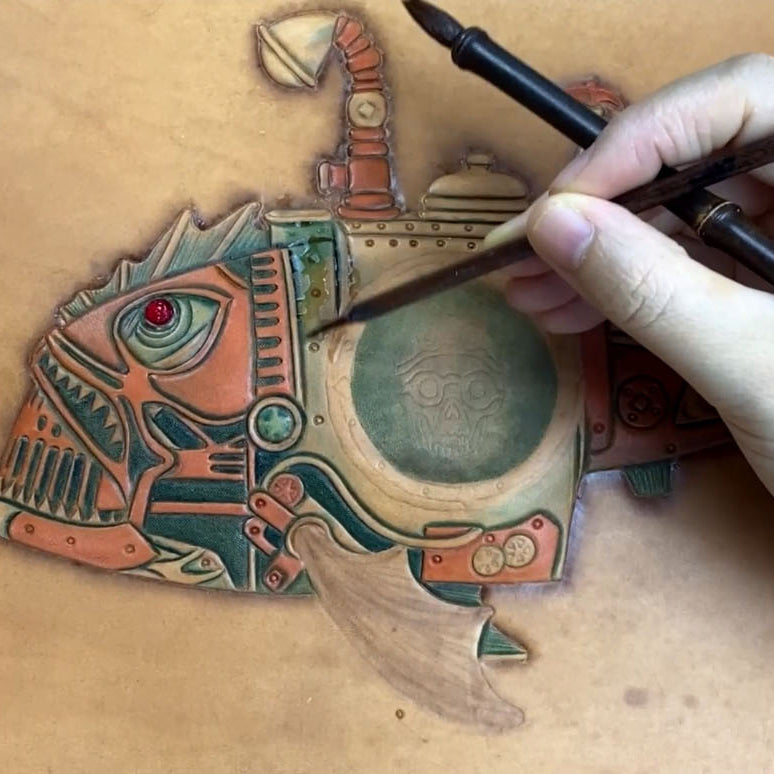Video Course: Punk-Style Fish Leather Carving