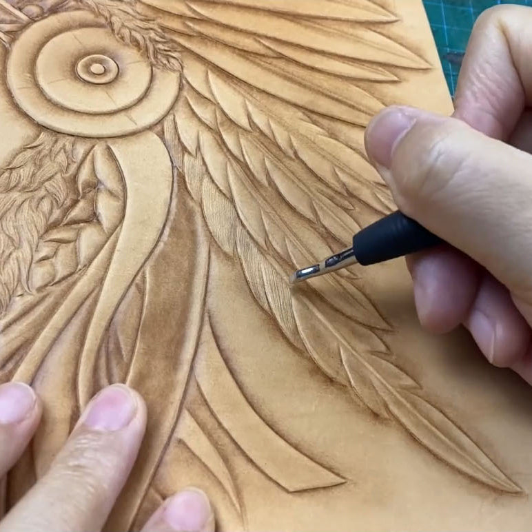Video Course: Indian Leather Carving Portrait