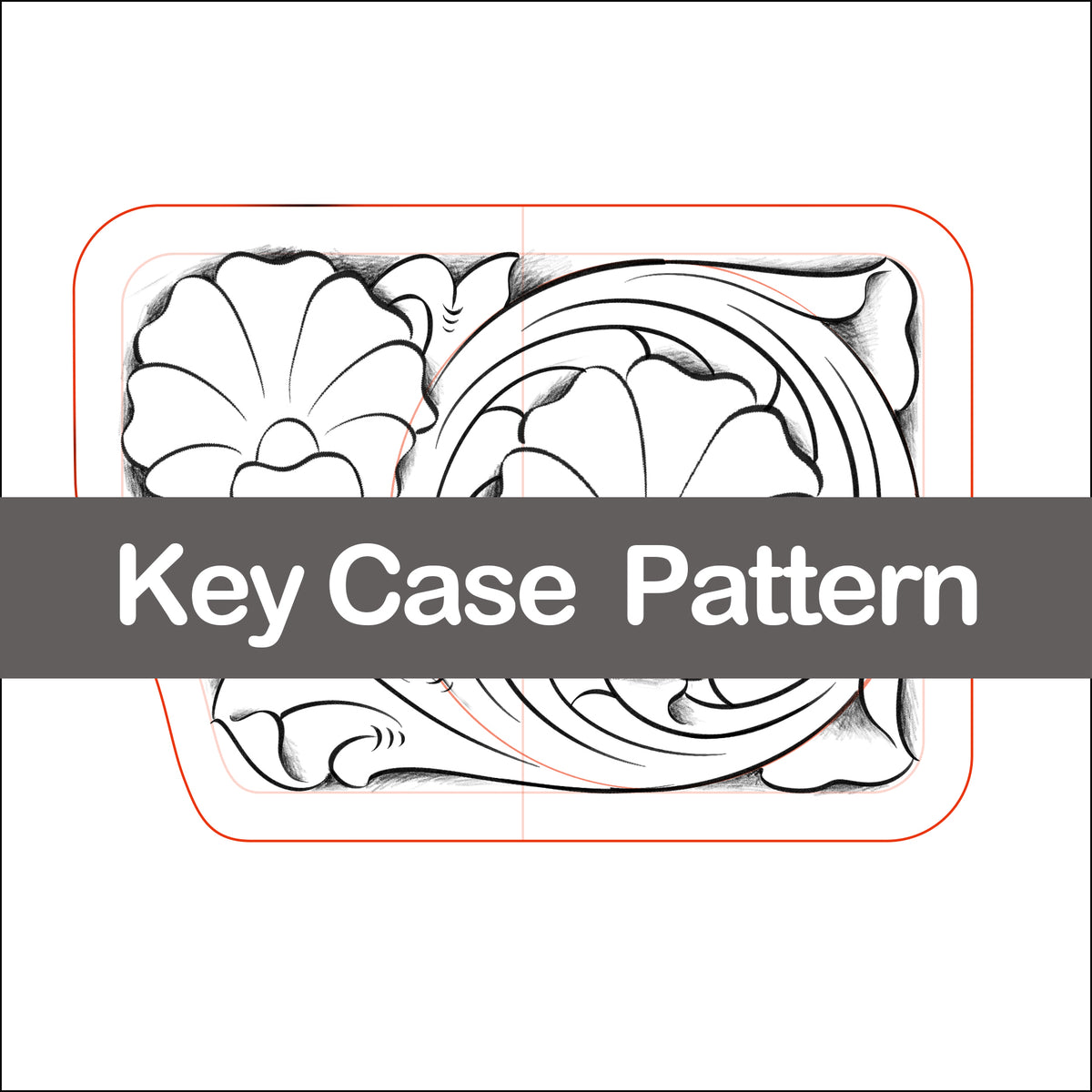 Pattern for Key Pouch 6