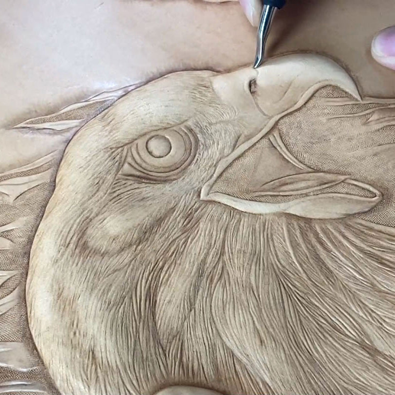 Video Course – Eagle Leather Carving
