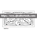 PATTERN #05: Floral Leather Carving Pattern – Full-Size 1:1 PDF