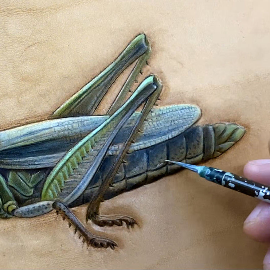 Video Course‑Leather Carving Locust
