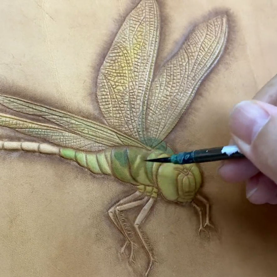 Video Course‑Leather Carving Dragonfly