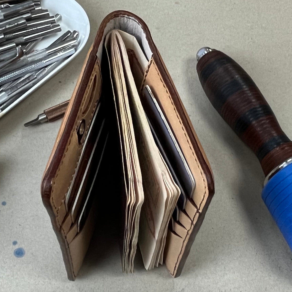 Video Course: Leather Carving Floral Passport Cover 2