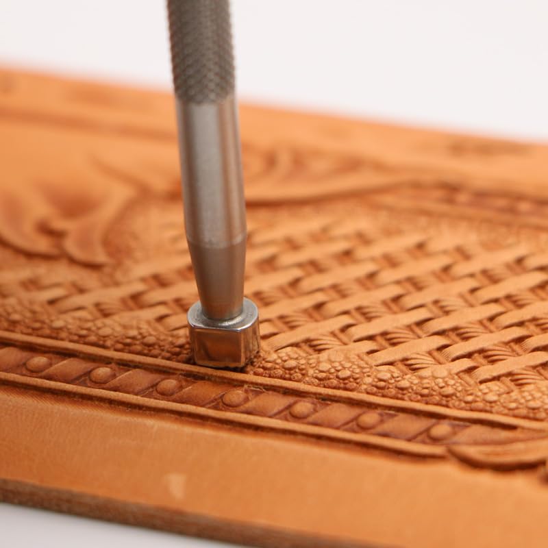 Leather carving stamping tool E003 E004 E005 E043 series