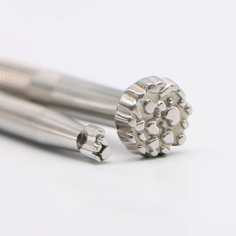 Leather carving stamping tool E003 E004 E005 E043 series