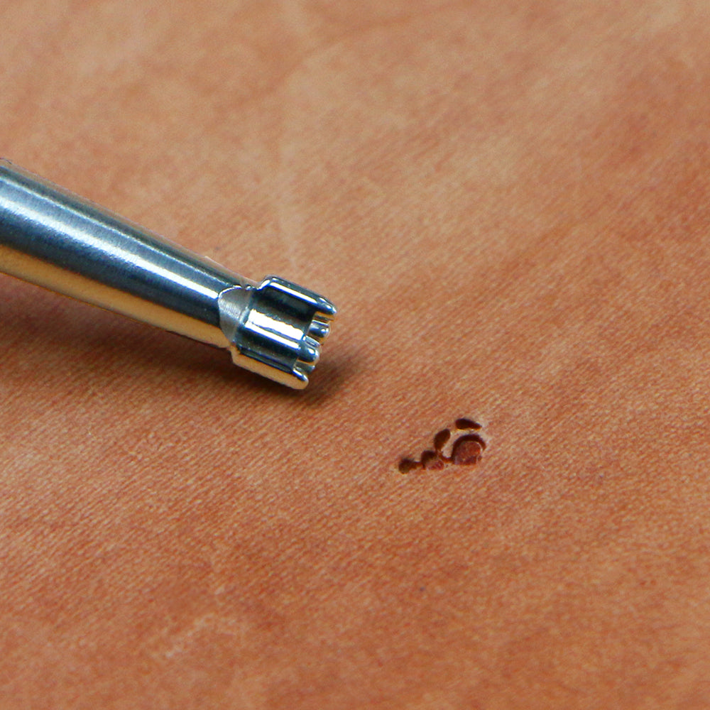 Leather carving stamping tool E003 E004 E005 E043 series