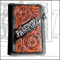 Pattern – Sheridan Scrollwork Floral Passport Cover