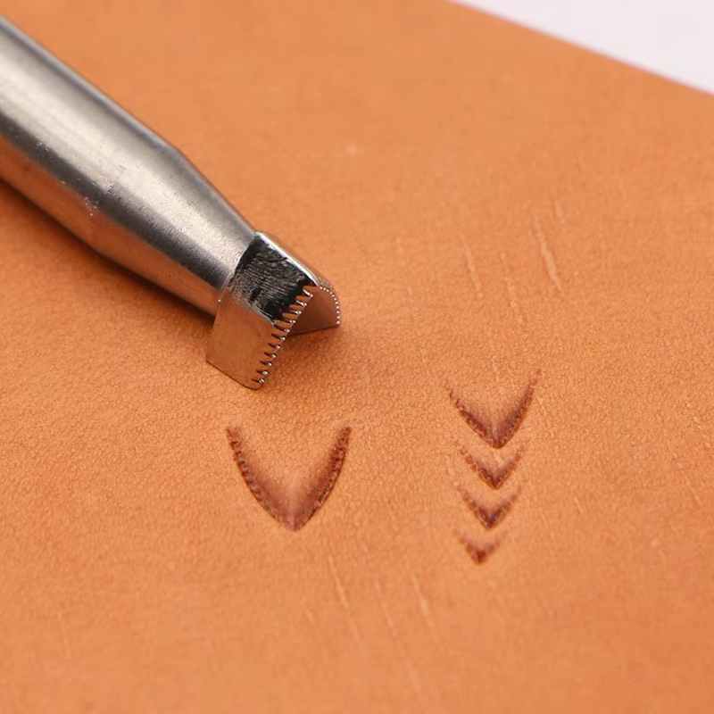 Leather carving stamping tool U055 U056 U057 U058 U059 Series