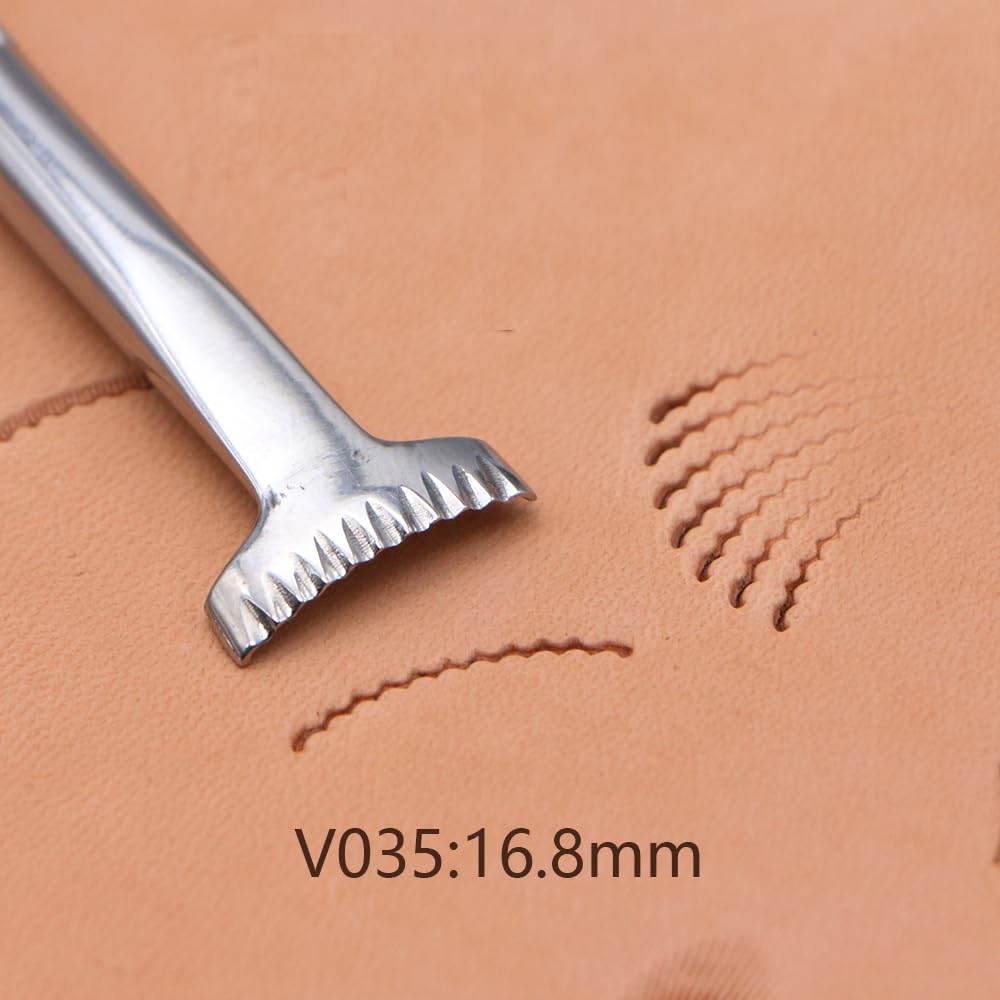 Leather carving stamping tool V020 V034 V035 V036 V037 Series