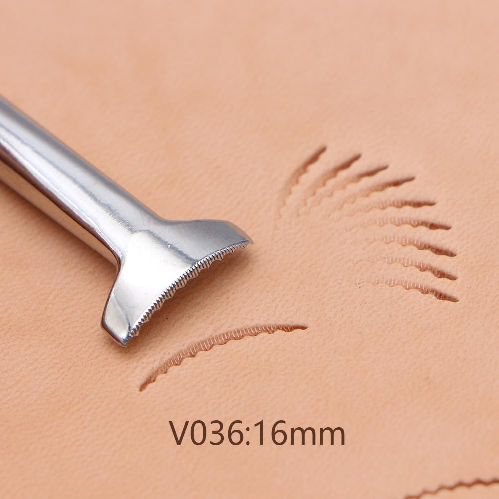 Leather carving stamping tool V020 V034 V035 V036 V037 Series
