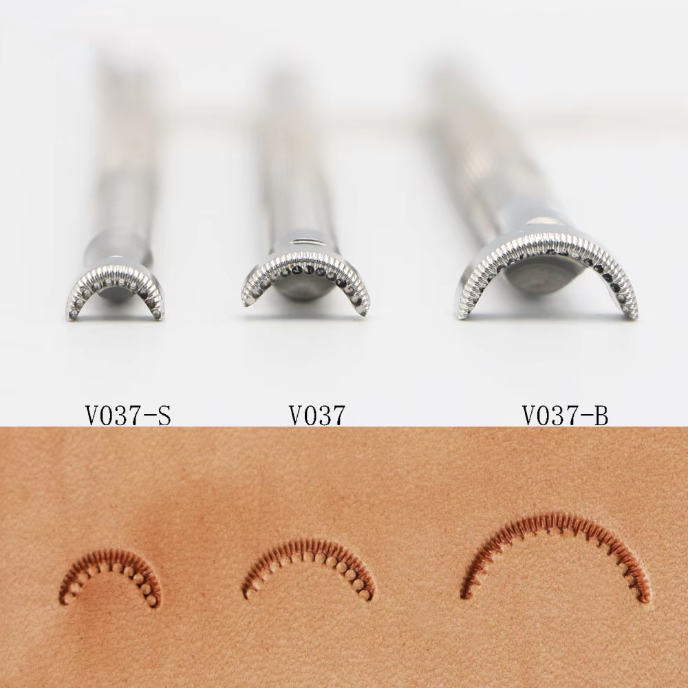 Leather carving stamping tool V037 Series