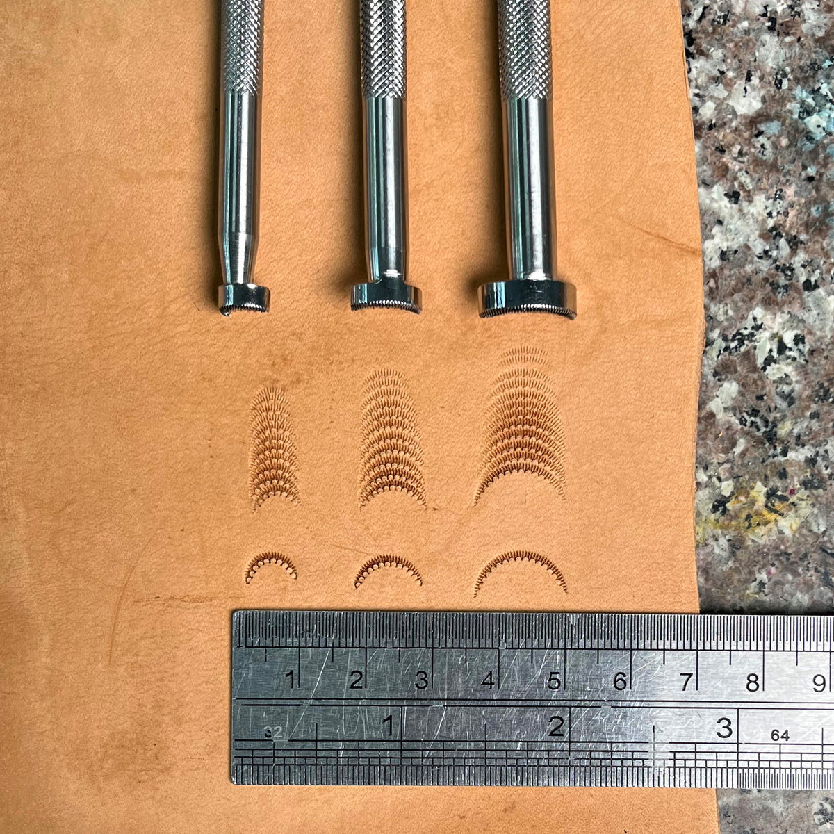 Leather carving stamping tool V037 series