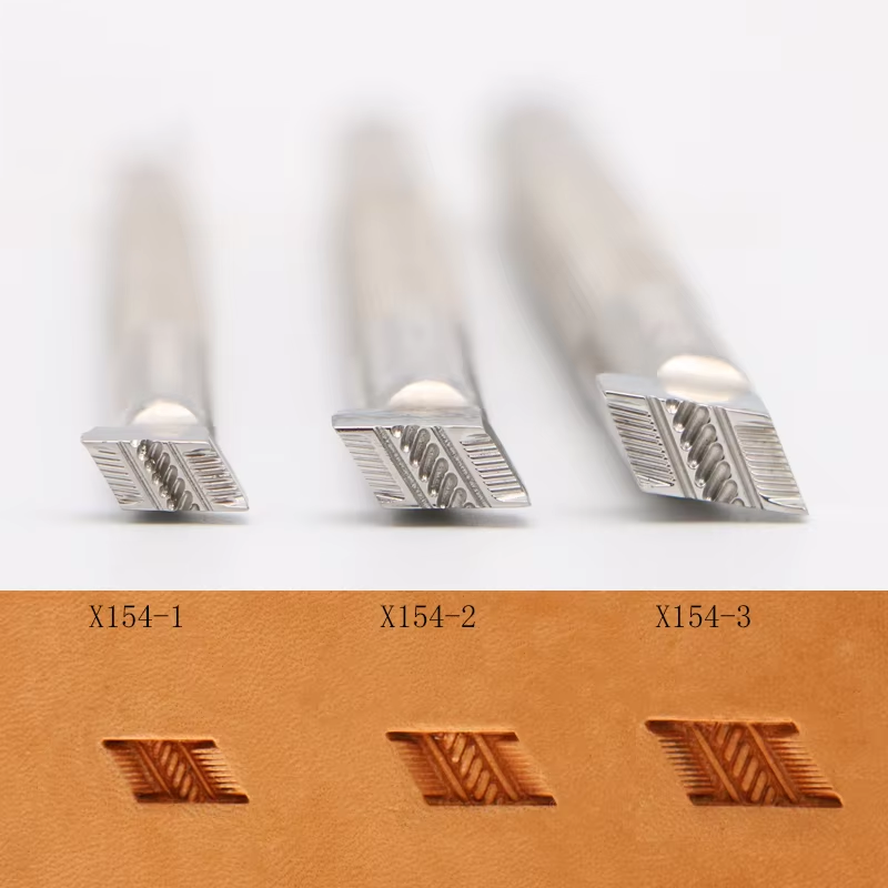Leather carving stamping tool X154 Series