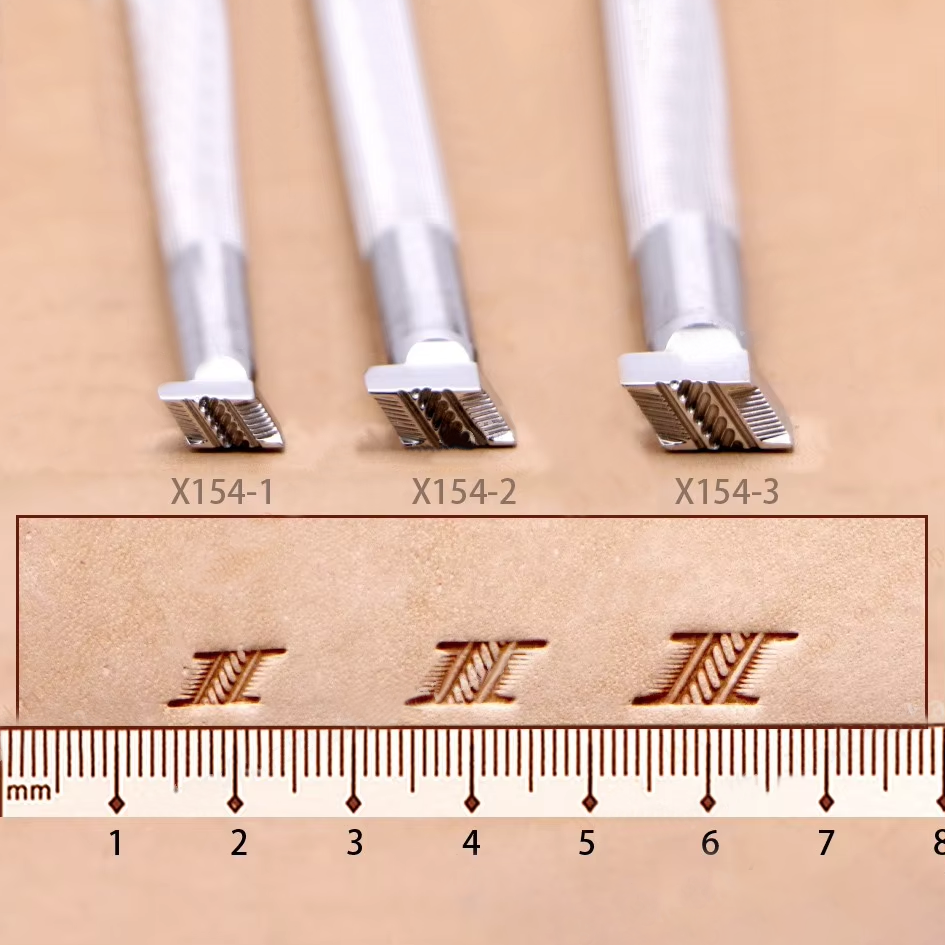 Leather carving stamping tool X154 Series
