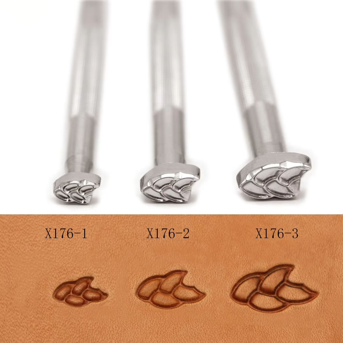 Leather carving stamping tool X176 Series